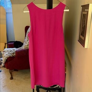 Chic Fuchsia Sleeveless Mini Dress